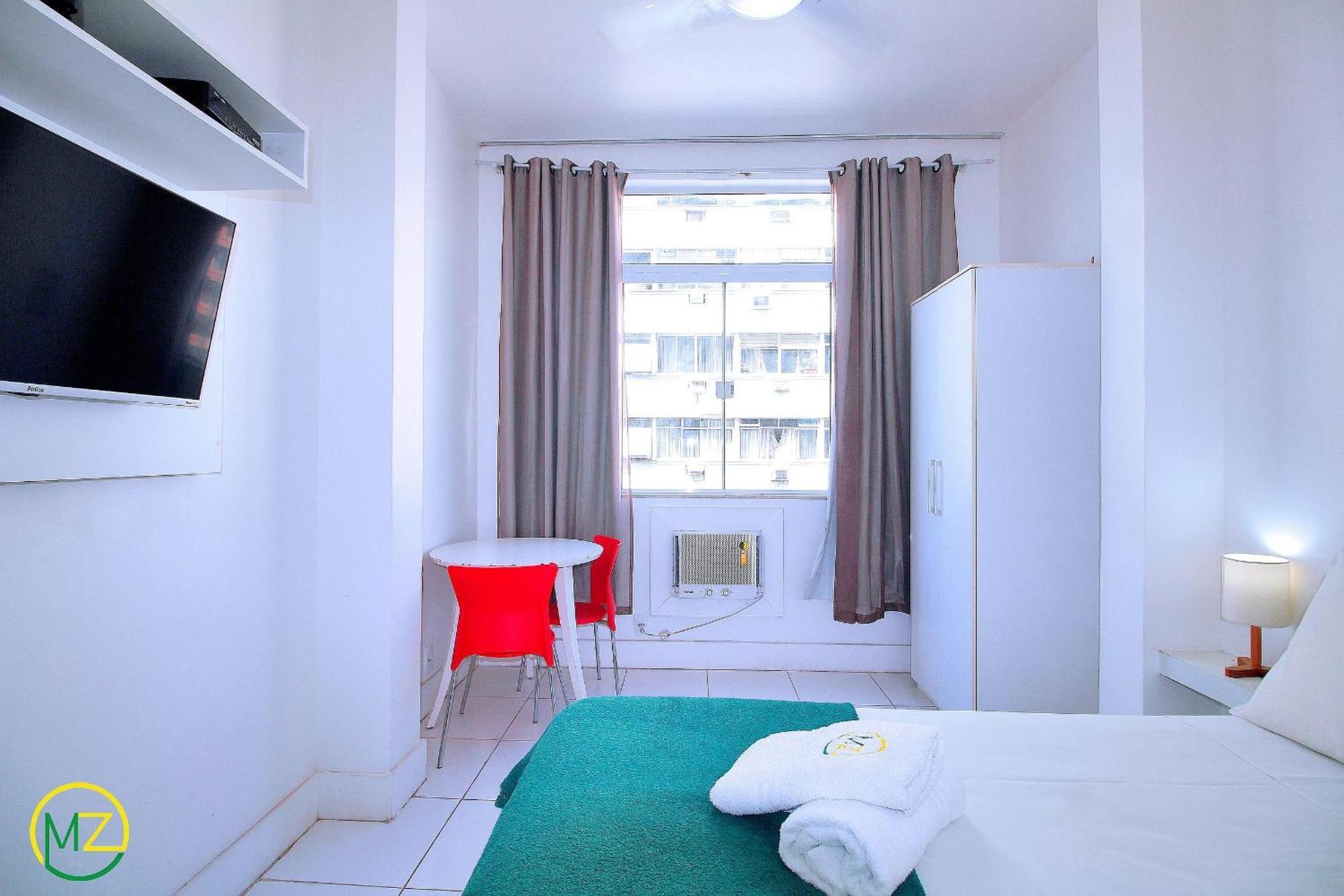 Studio Vista Mar Para 3 Pessoas Em Copacabana 里约热内卢 外观 照片
